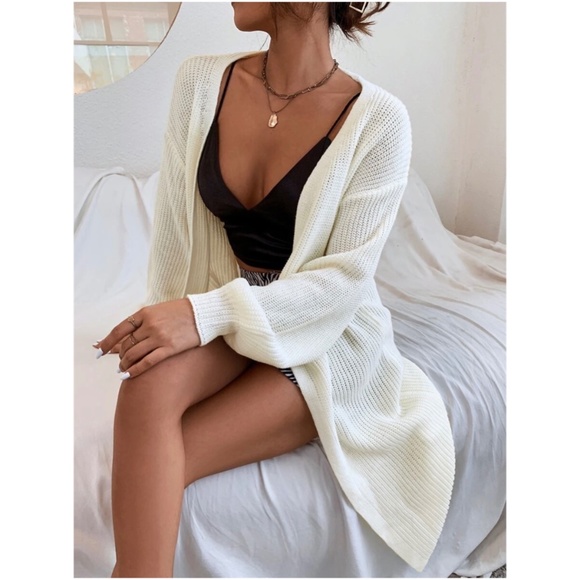 BellanBlue Sweaters - Cozy Open Front Knit Oversized Cardigan